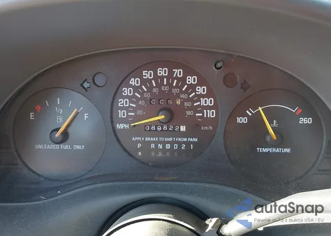 1999 Chevrolet Lumina z USA, uszkodzony, nr VIN 2G1WL52M1X9200098